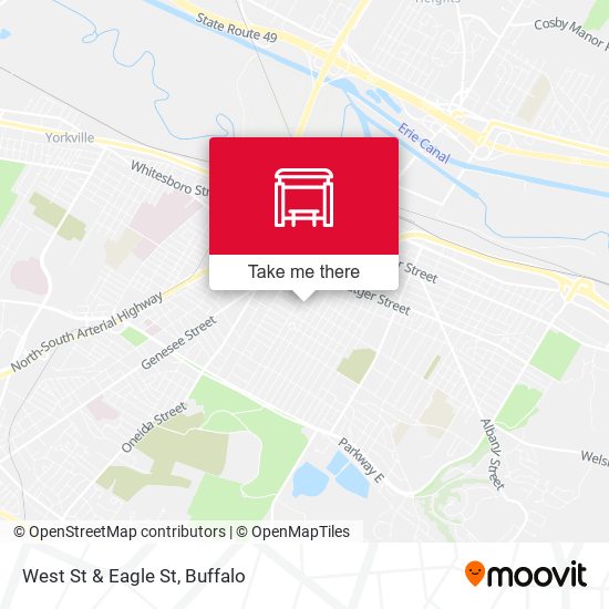 Mapa de West St & Eagle St