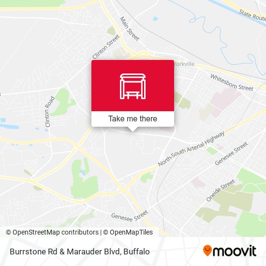 Burrstone Rd & Marauder Blvd map