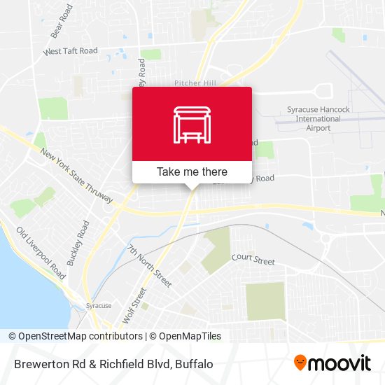 Brewerton Rd & Richfield Blvd map