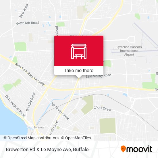 Mapa de Brewerton Rd & Le Moyne Ave