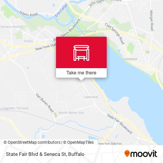 State Fair Blvd & Seneca St map