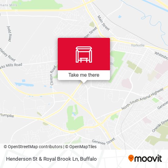 Henderson St & Royal Brook Ln map