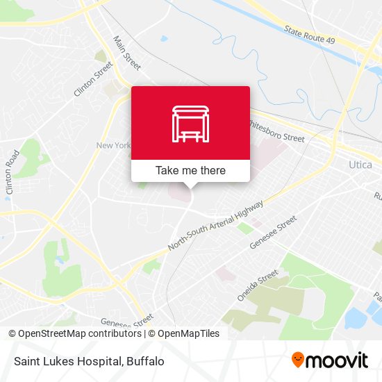 Saint Lukes Hospital map