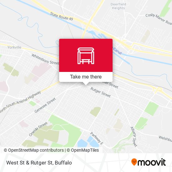 Mapa de West St & Rutger St