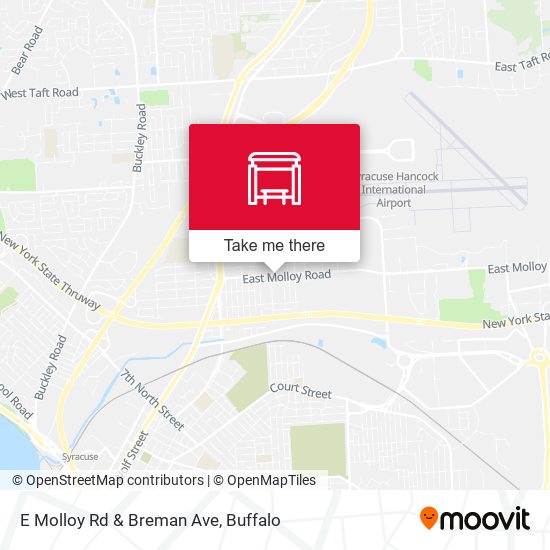E Molloy Rd & Breman Ave map