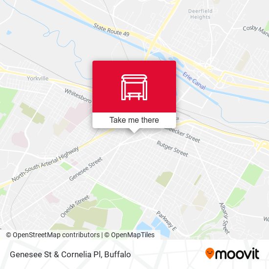 Mapa de Genesee St & Cornelia Pl