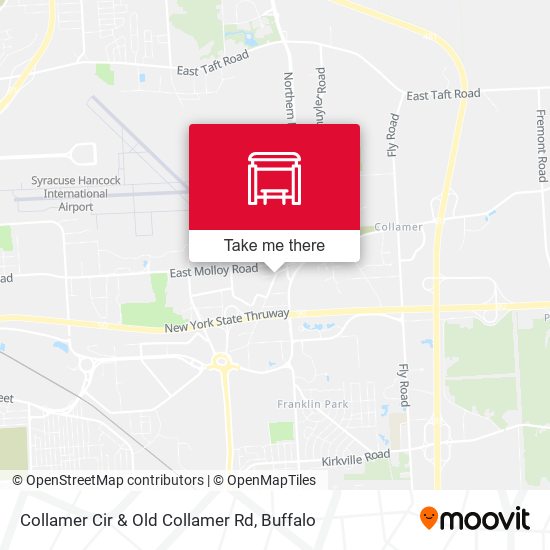 Mapa de Collamer Cir & Old Collamer Rd