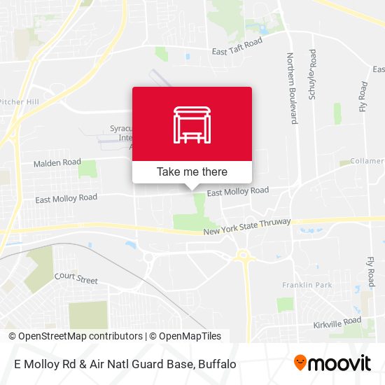 Mapa de E Molloy Rd & Air Natl Guard Base