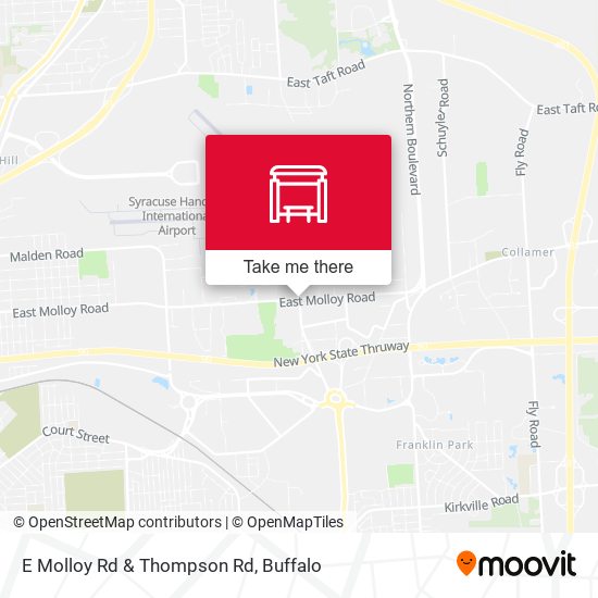 Mapa de E Molloy Rd & Thompson Rd