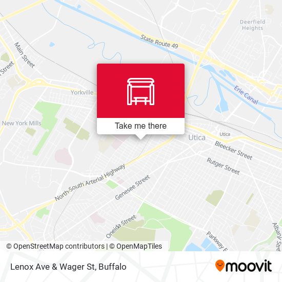 Mapa de Lenox Ave & Wager St