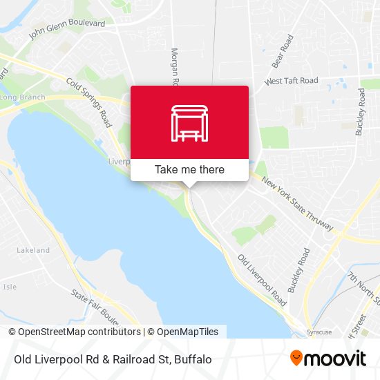 Old Liverpool Rd & Railroad St map