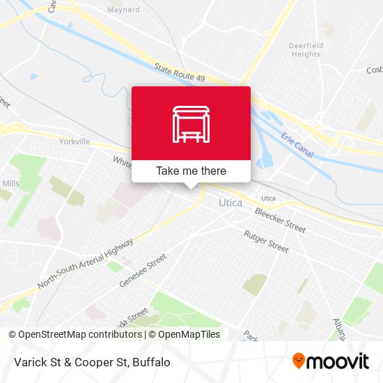 Mapa de Varick St & Cooper St