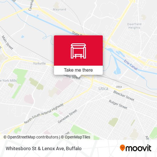 Whitesboro St & Lenox Ave map