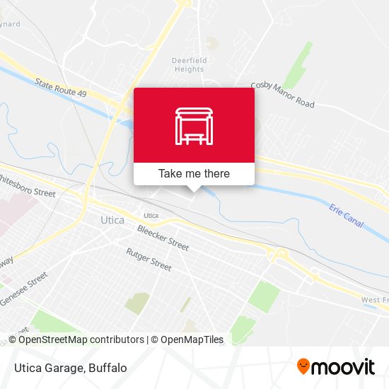 Mapa de Utica Garage