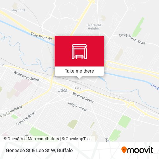 Mapa de Genesee St & Lee St W