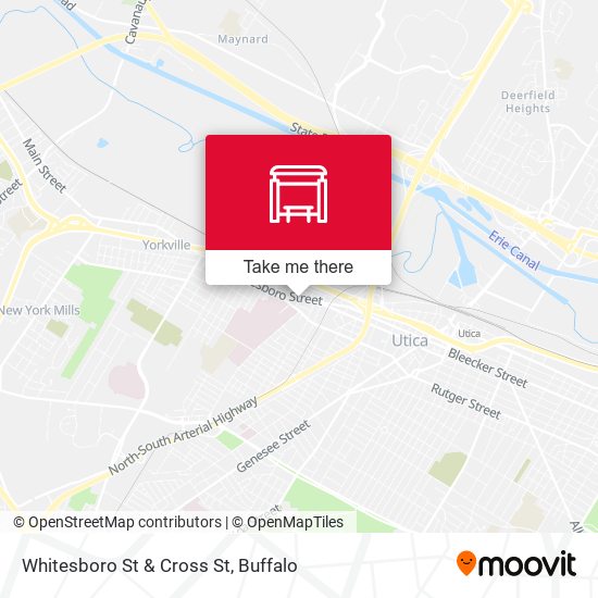 Mapa de Whitesboro St & Cross St