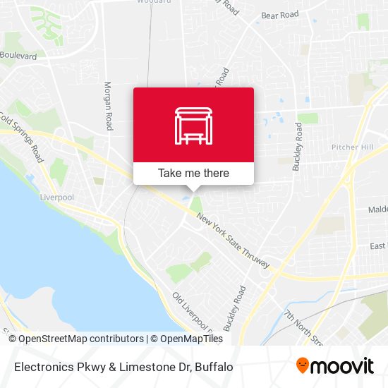 Electronics Pkwy & Limestone Dr map