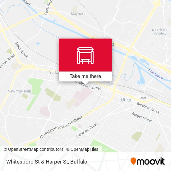 Mapa de Whitesboro St & Harper St