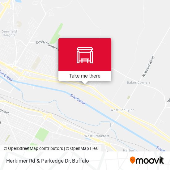 Herkimer Rd & Parkedge Dr map
