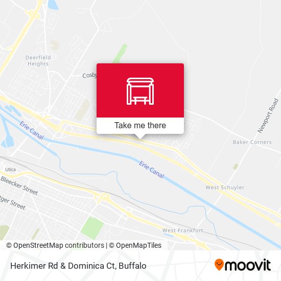 Herkimer Rd & Dominica Ct map