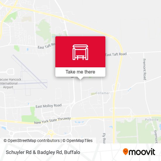 Mapa de Schuyler Rd & Badgley Rd