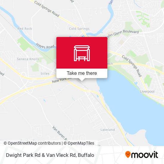 Dwight Park Rd & Van Vleck Rd map