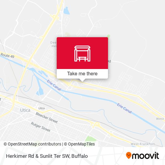 Herkimer Rd & Sunlit Ter SW map