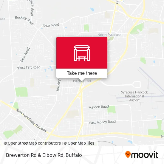 Mapa de Brewerton Rd & Elbow Rd