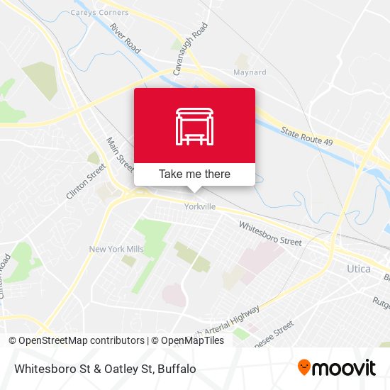 Mapa de Whitesboro St & Oatley St