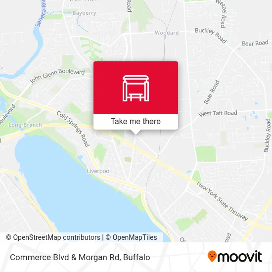 Commerce Blvd & Morgan Rd map