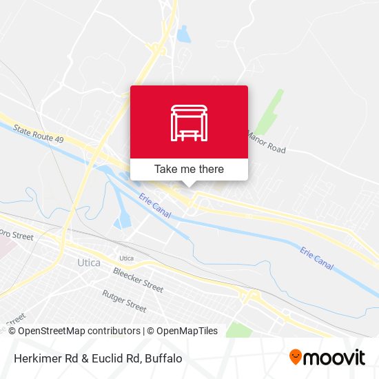 Mapa de Herkimer Rd & Euclid Rd