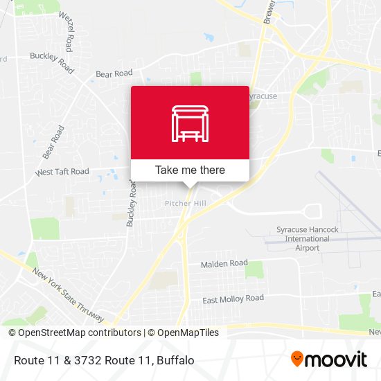 Route 11 & 3732 Route 11 map