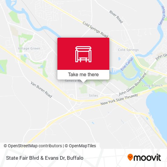 State Fair Blvd & Evans Dr map