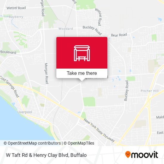 W Taft Rd & Henry Clay Blvd map