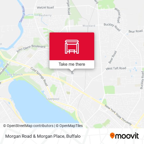Mapa de Morgan Road & Morgan Place