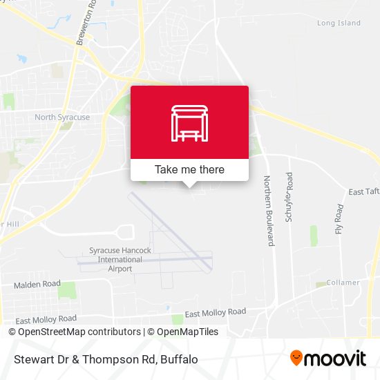Stewart Dr & Thompson Rd map