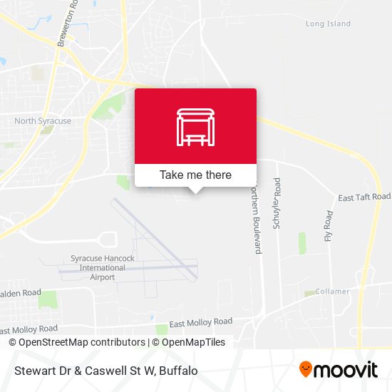 Stewart Dr & Caswell St W map