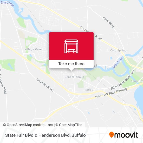 State Fair Blvd & Henderson Blvd map