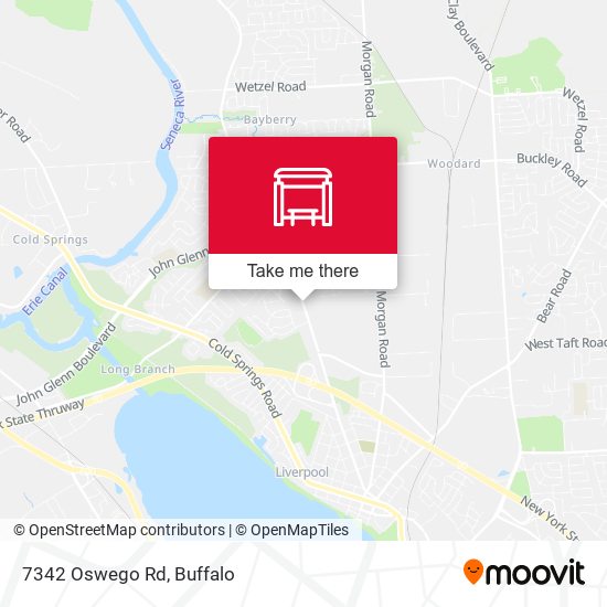7342 Oswego Rd map