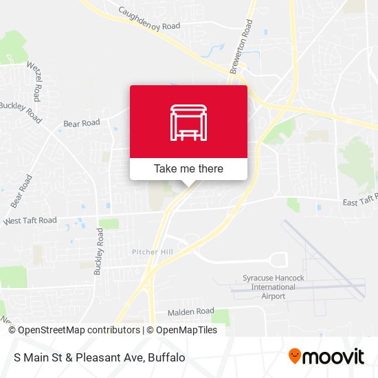 Mapa de S Main St & Pleasant Ave