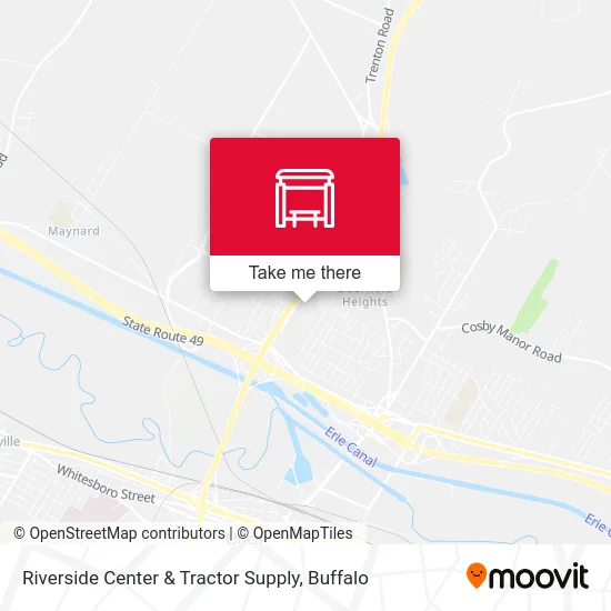 Riverside Center & Tractor Supply map