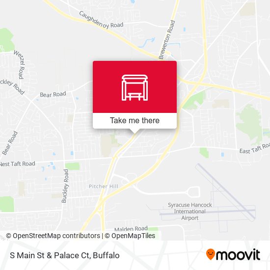 Mapa de S Main St & Palace Ct