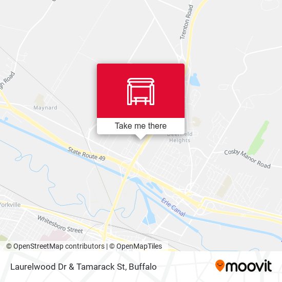 Mapa de Laurelwood Dr & Tamarack St