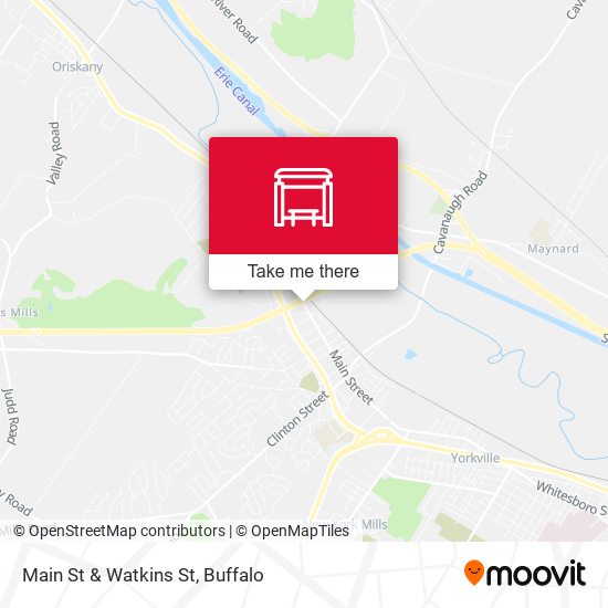 Mapa de Main St & Watkins St