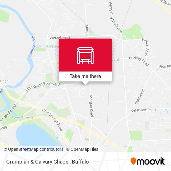 Mapa de Grampian & Calvary Chapel