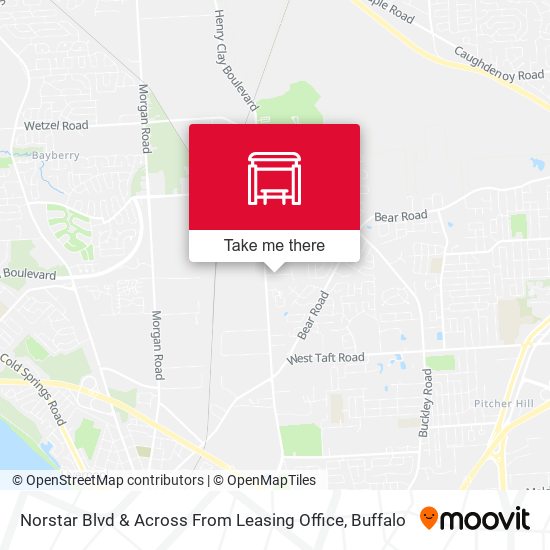 Mapa de Norstar Blvd & Across From Leasing Office