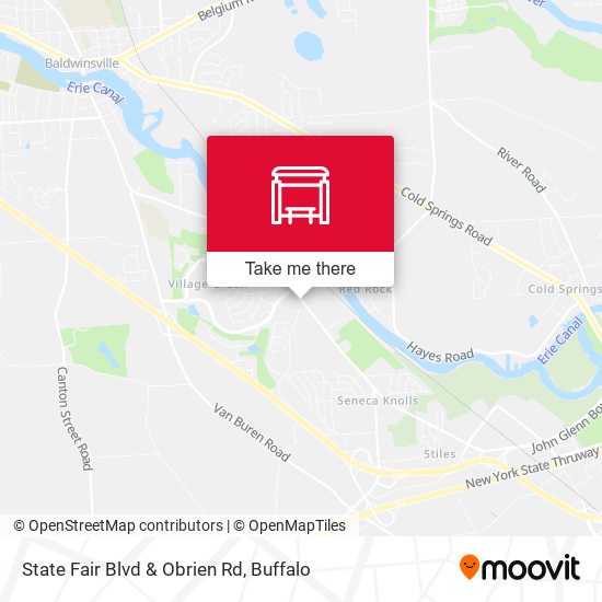 State Fair Blvd & Obrien Rd map