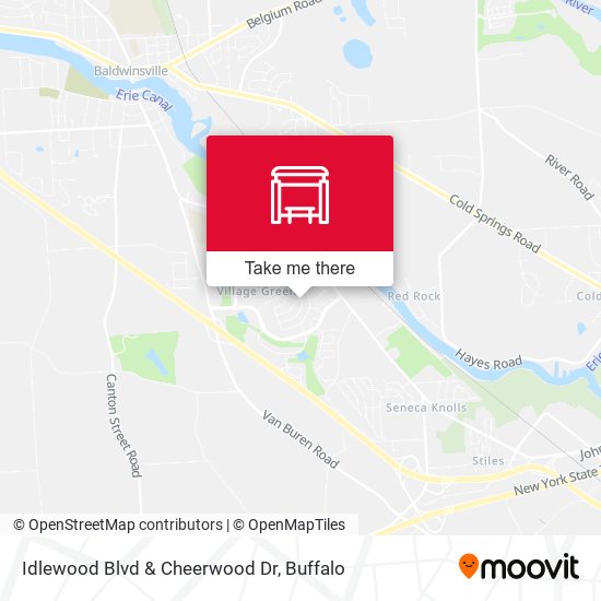 Idlewood Blvd & Cheerwood Dr map