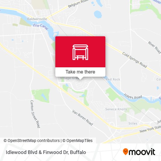 Idlewood Blvd & Finwood Dr map