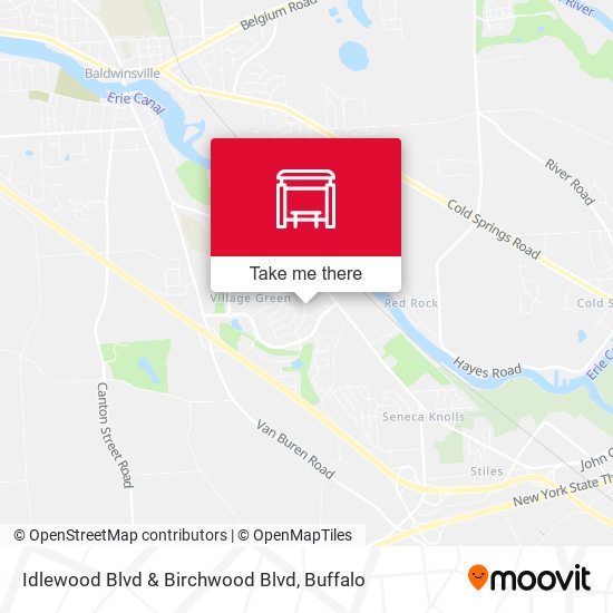 Mapa de Idlewood Blvd & Birchwood Blvd